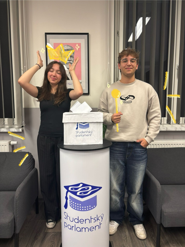 Předsedkyně Anna Terezie Židová a místopředseda Daniel Emmerling