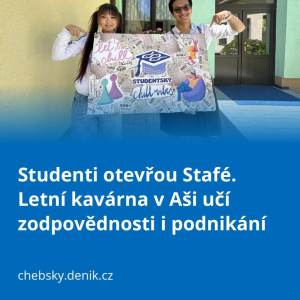 O STAFÉ napsal Chebský deník